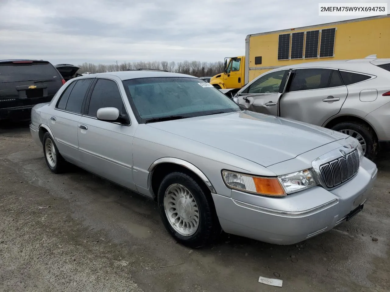 2000 Mercury Grand Marquis Ls VIN: 2MEFM75W9YX694753 Lot: 47624974