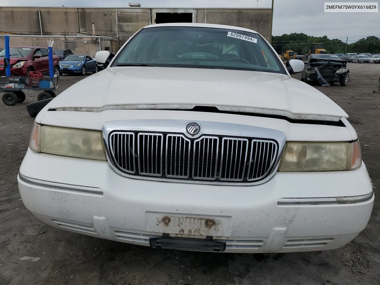 2MEFM75W0YX616829 2000 Mercury Grand Marquis Ls