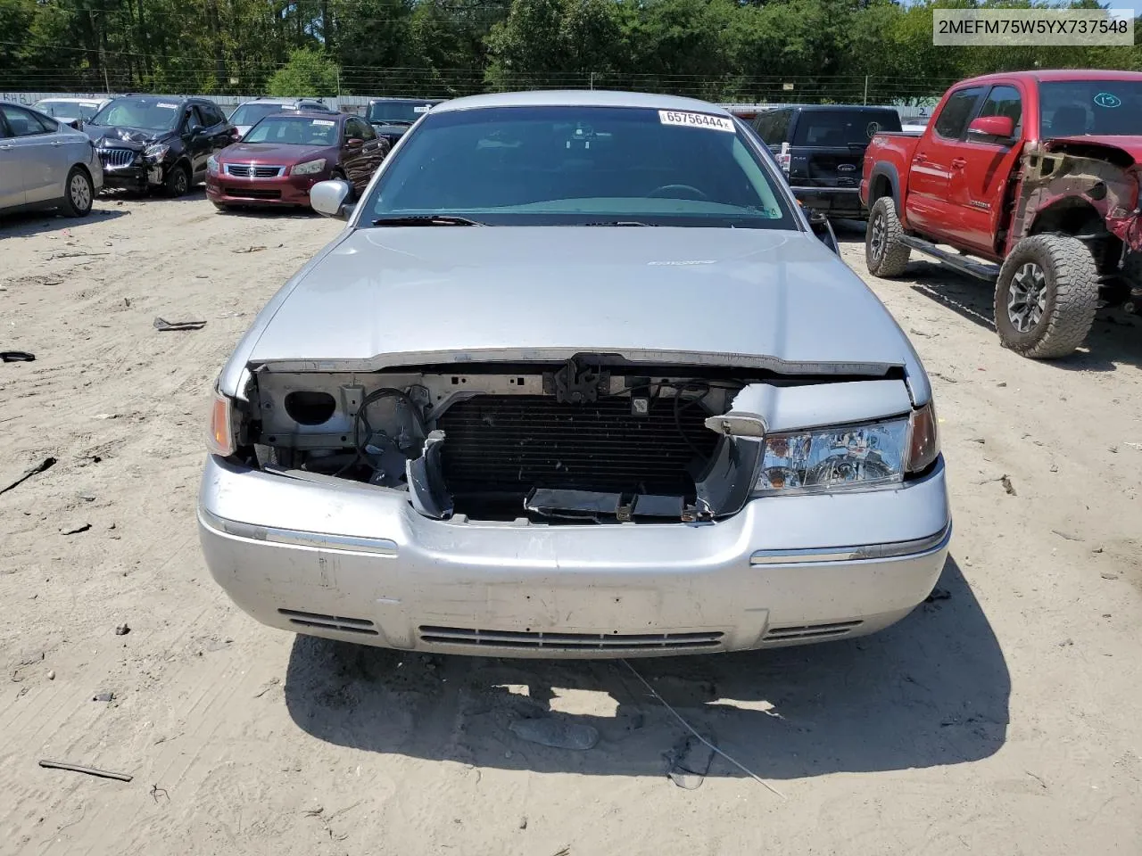 2MEFM75W5YX737548 2000 Mercury Grand Marquis Ls