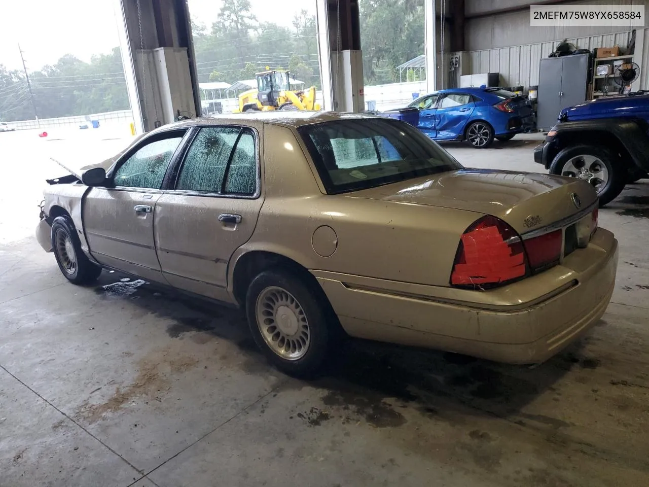 2000 Mercury Grand Marquis Ls VIN: 2MEFM75W8YX658584 Lot: 66134694