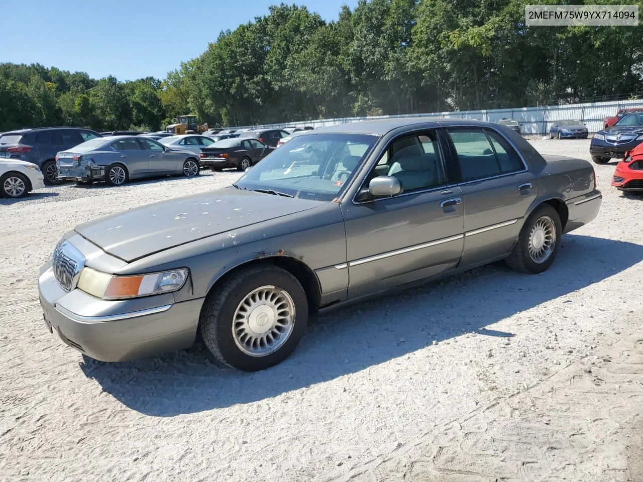 2000 Mercury Grand Marquis Ls VIN: 2MEFM75W9YX714094 Lot: 70214804