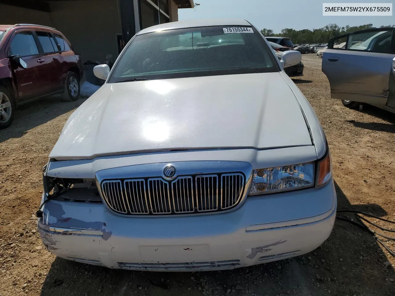 2000 Mercury Grand Marquis Ls VIN: 2MEFM75W2YX675509 Lot: 76155344