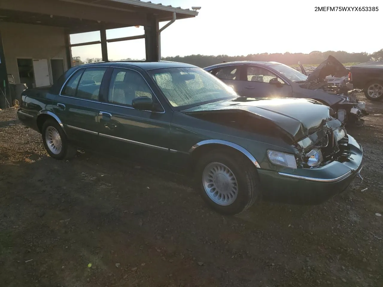 2000 Mercury Grand Marquis Ls VIN: 2MEFM75WXYX653385 Lot: 78431994