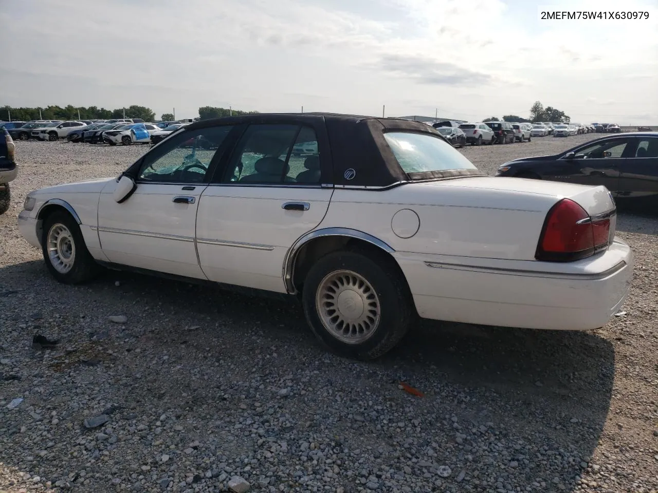 2001 Mercury Grand Marquis Ls VIN: 2MEFM75W41X630979 Lot: 63269734