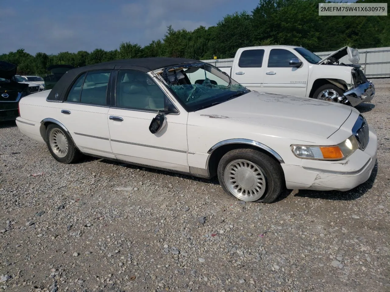 2001 Mercury Grand Marquis Ls VIN: 2MEFM75W41X630979 Lot: 63269734