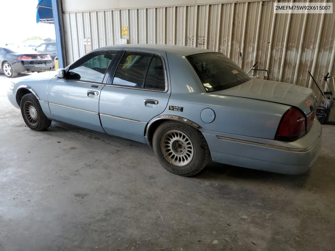 2MEFM75W92X615007 2002 Mercury Grand Marquis Ls