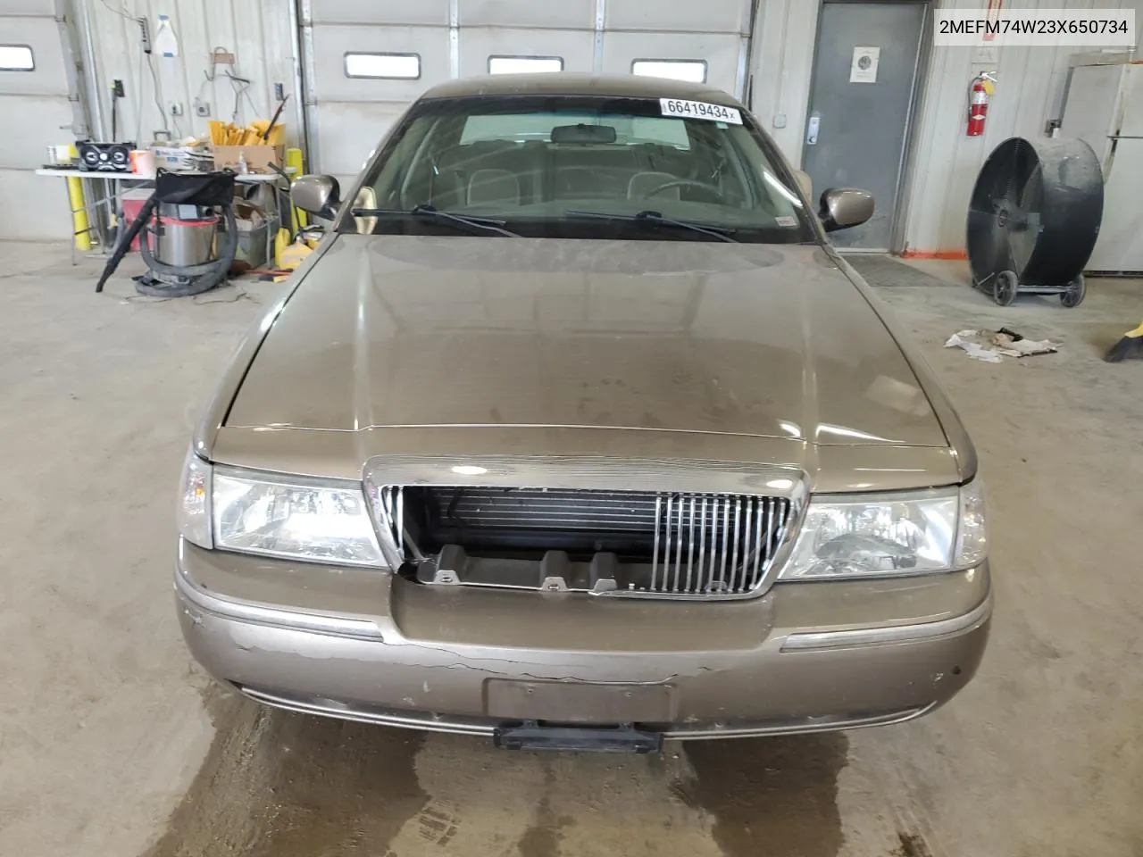 2MEFM74W23X650734 2003 Mercury Grand Marquis Gs