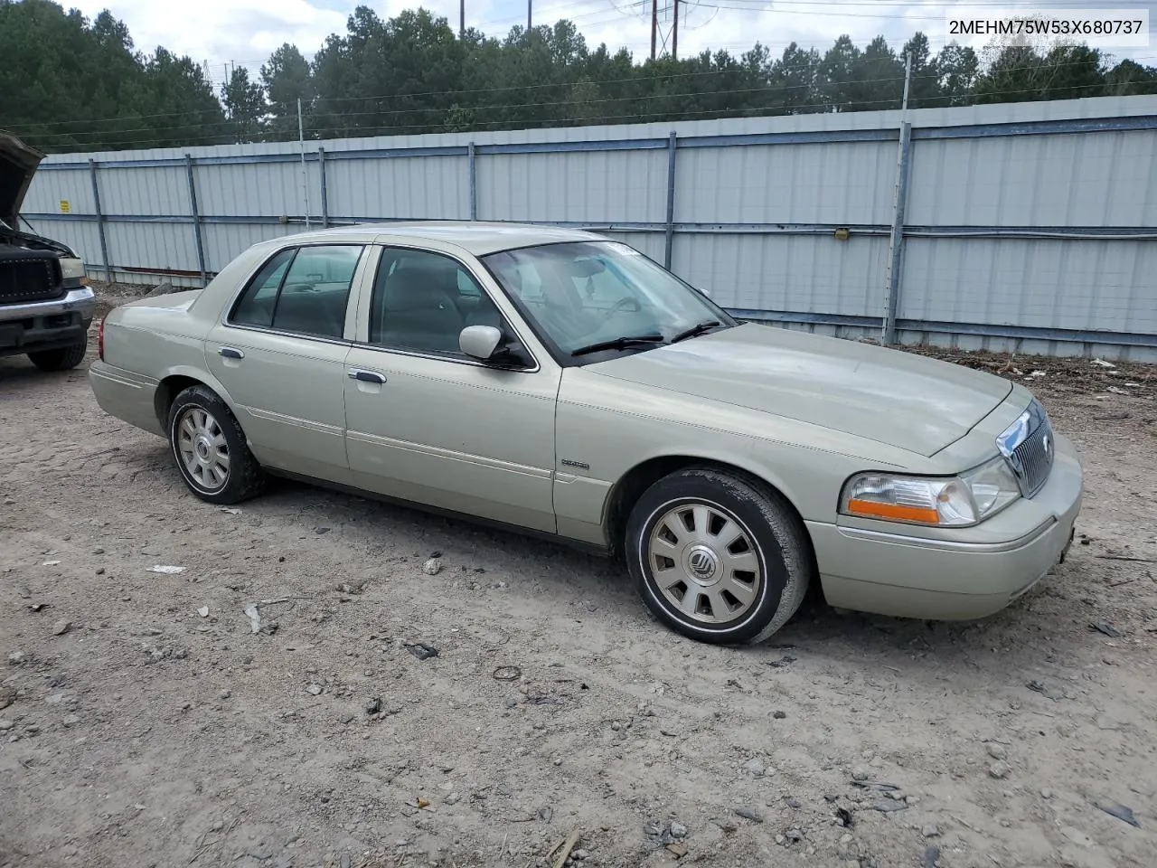 2003 Mercury Grand Marquis Ls VIN: 2MEHM75W53X680737 Lot: 70154864