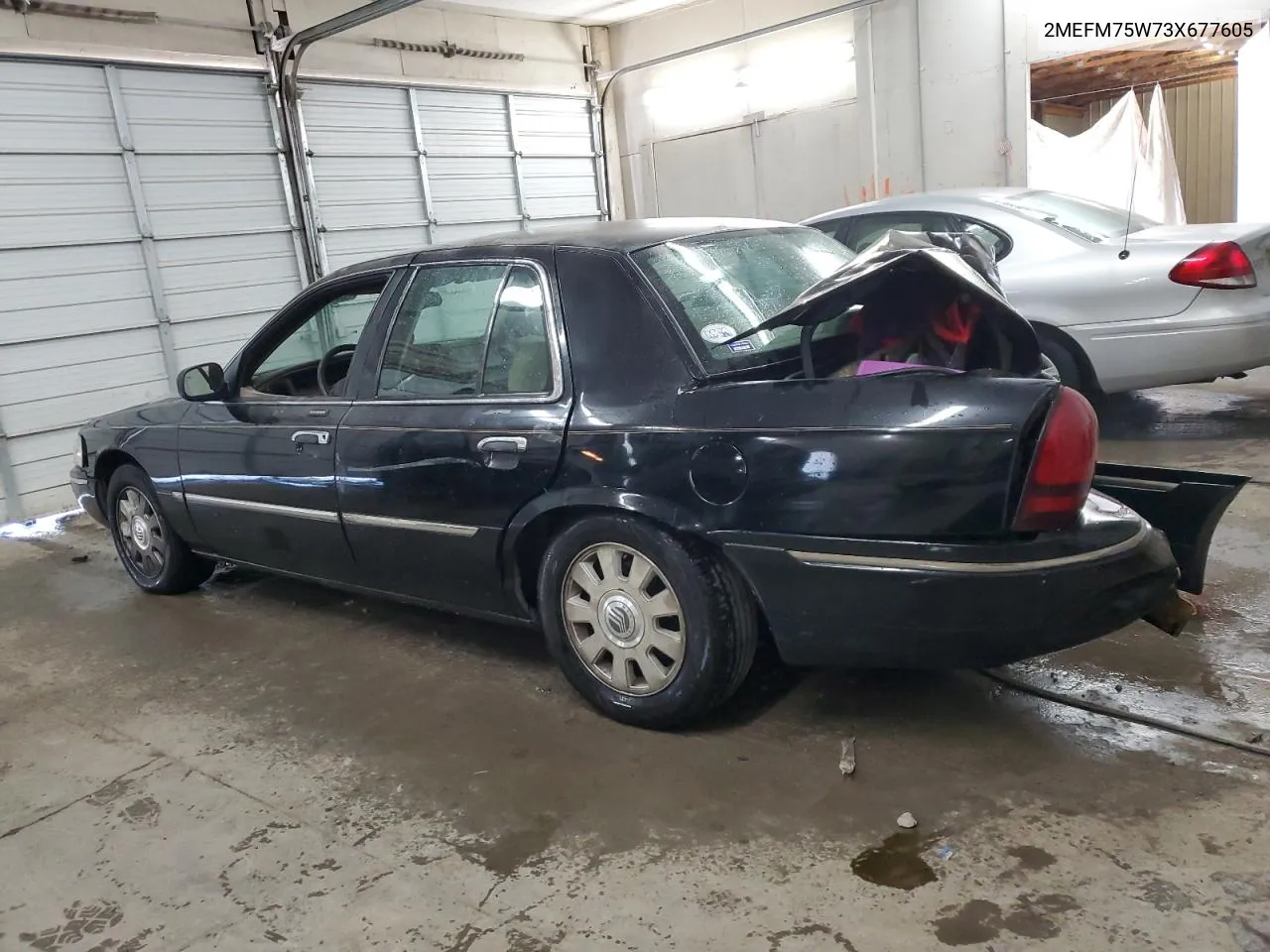 2003 Mercury Grand Marquis Ls VIN: 2MEFM75W73X677605 Lot: 72507444