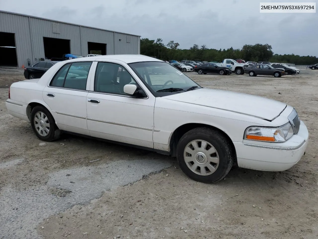 2003 Mercury Grand Marquis Ls VIN: 2MEHM75W53X697294 Lot: 73021464