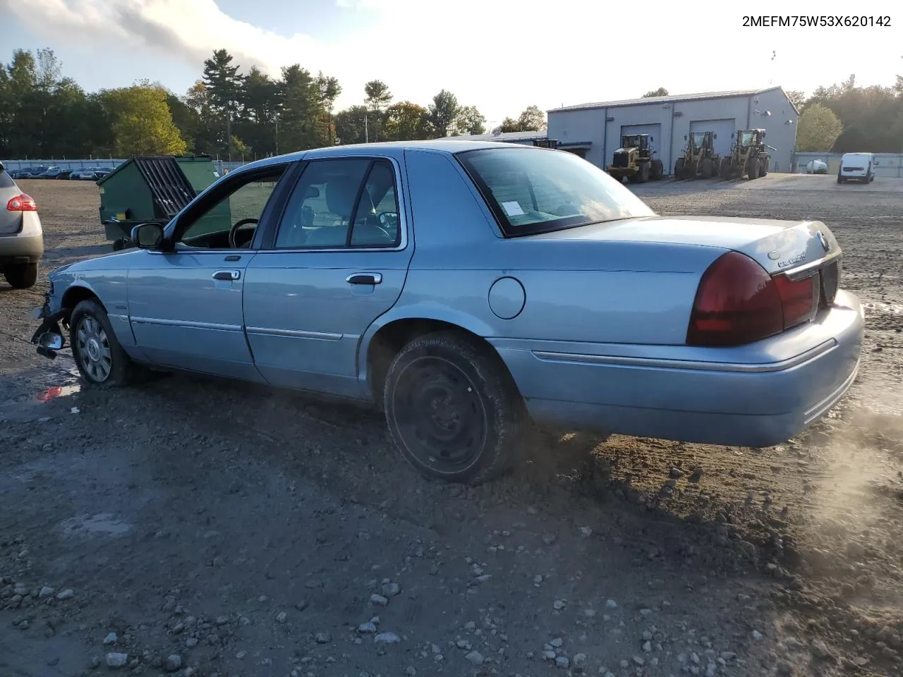 2003 Mercury Grand Marquis Ls VIN: 2MEFM75W53X620142 Lot: 75612654