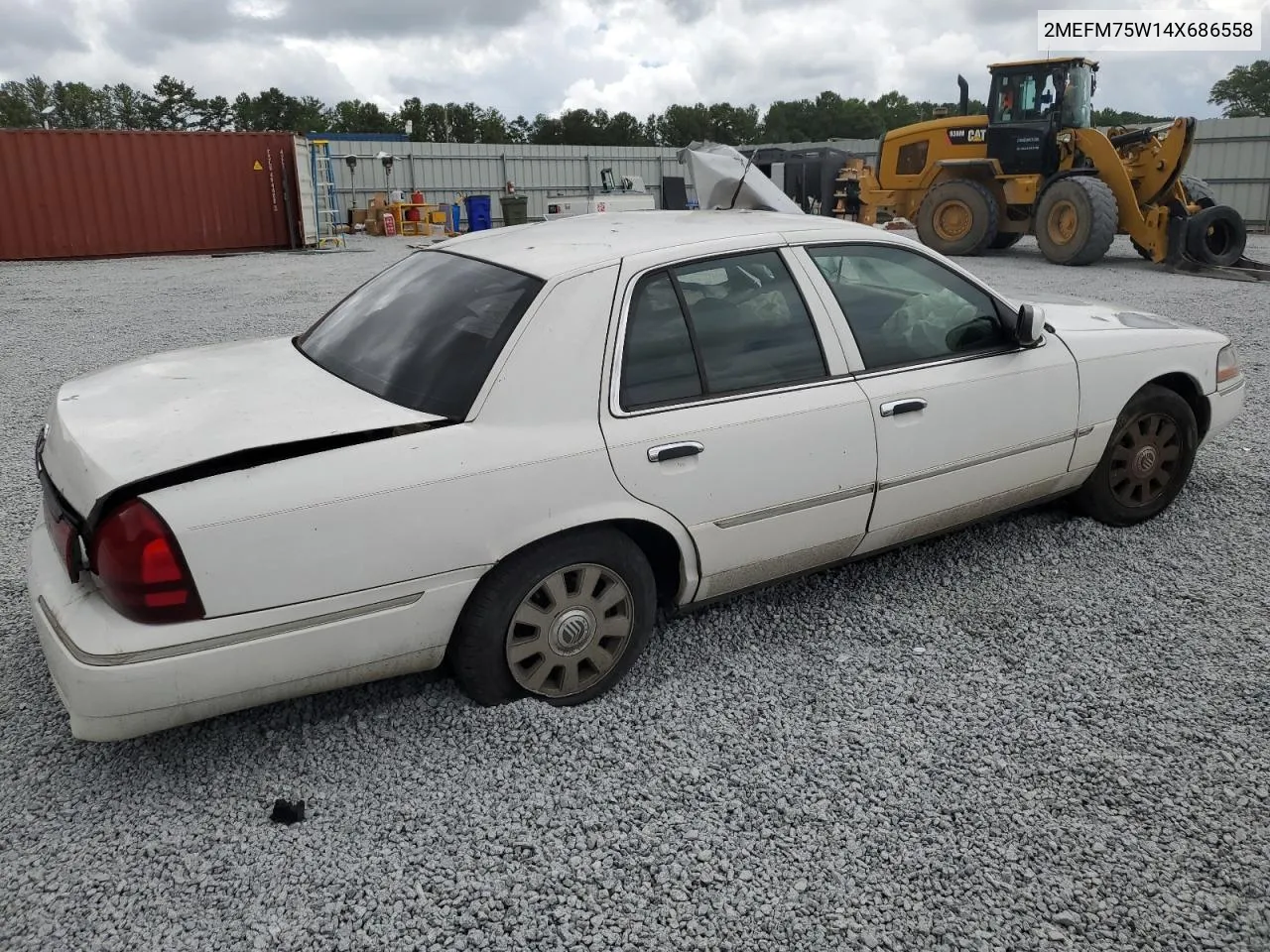 2004 Mercury Grand Marquis Ls VIN: 2MEFM75W14X686558 Lot: 61164514