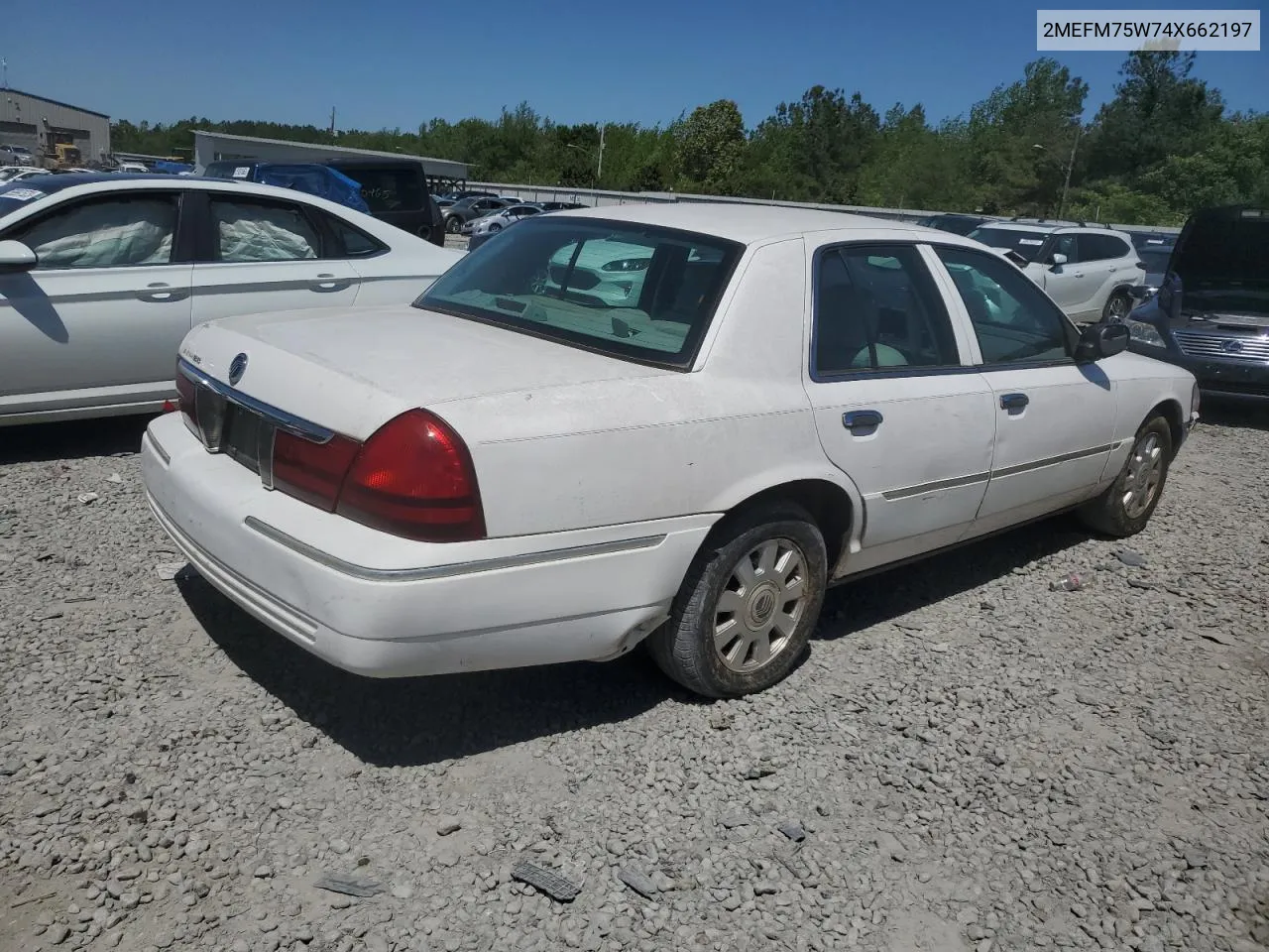 2004 Mercury Grand Marquis Ls VIN: 2MEFM75W74X662197 Lot: 61379534