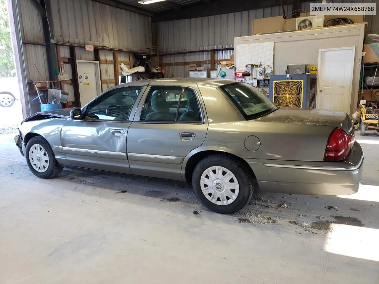 2004 Mercury Grand Marquis Gs VIN: 2MEFM74W24X658768 Lot: 64211294