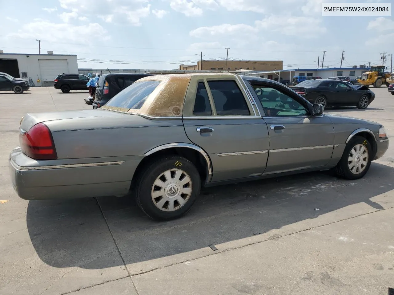 2004 Mercury Grand Marquis Ls VIN: 2MEFM75W24X624084 Lot: 66368904