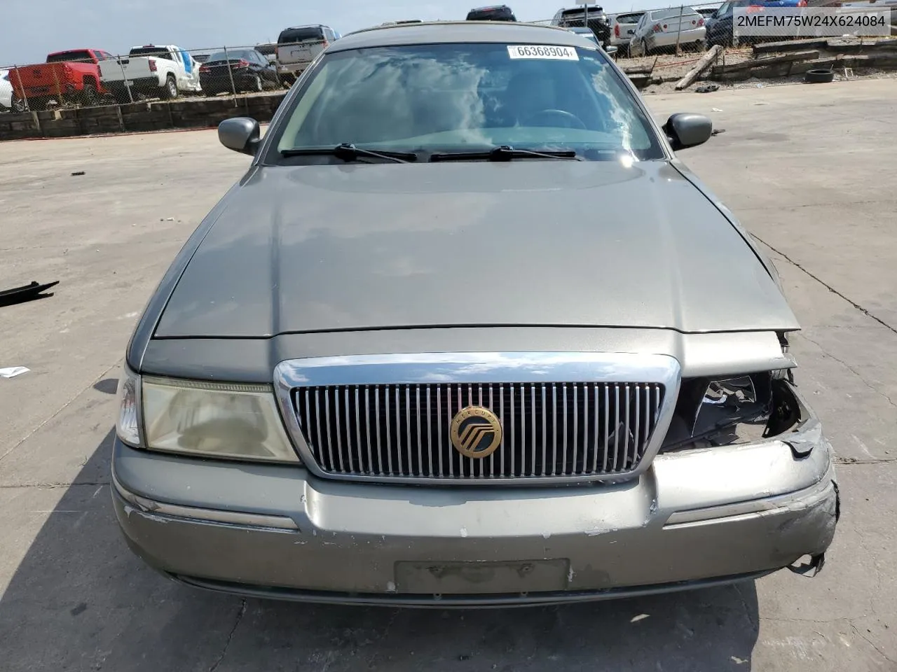 2004 Mercury Grand Marquis Ls VIN: 2MEFM75W24X624084 Lot: 66368904