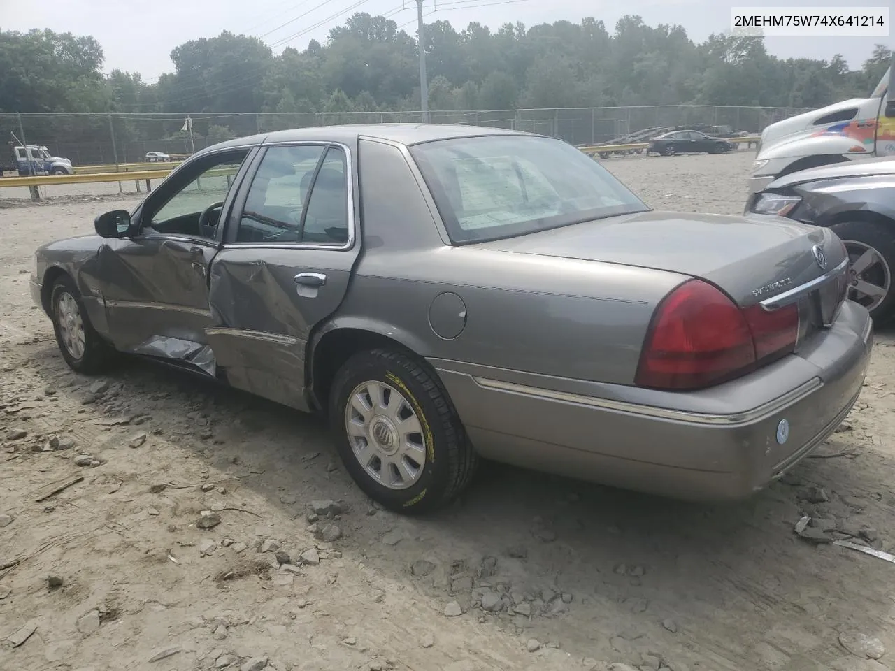 2004 Mercury Grand Marquis Ls VIN: 2MEHM75W74X641214 Lot: 67862584