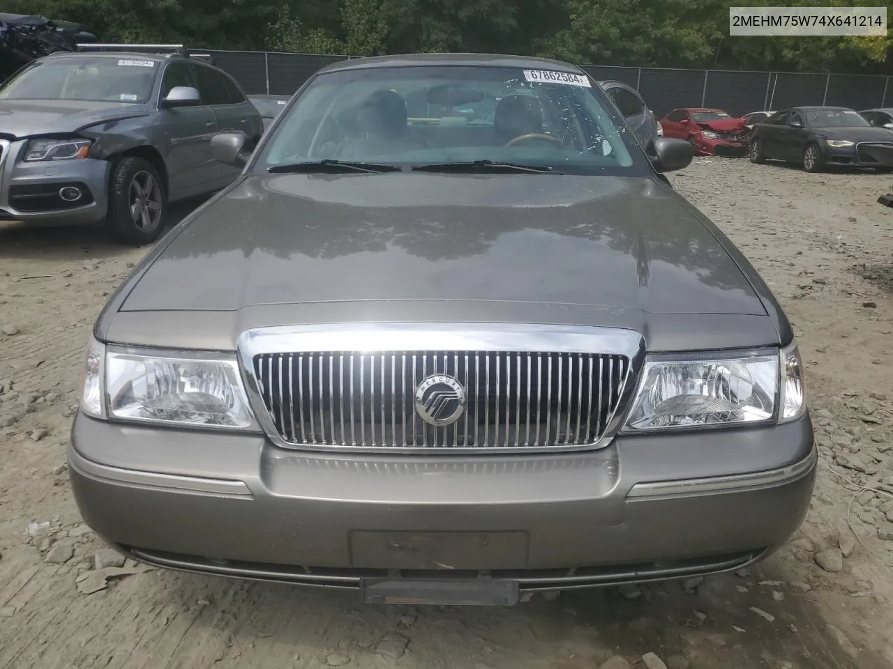 2004 Mercury Grand Marquis Ls VIN: 2MEHM75W74X641214 Lot: 67862584