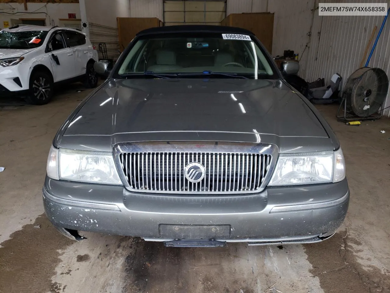 2004 Mercury Grand Marquis Ls VIN: 2MEFM75W74X658358 Lot: 69083894