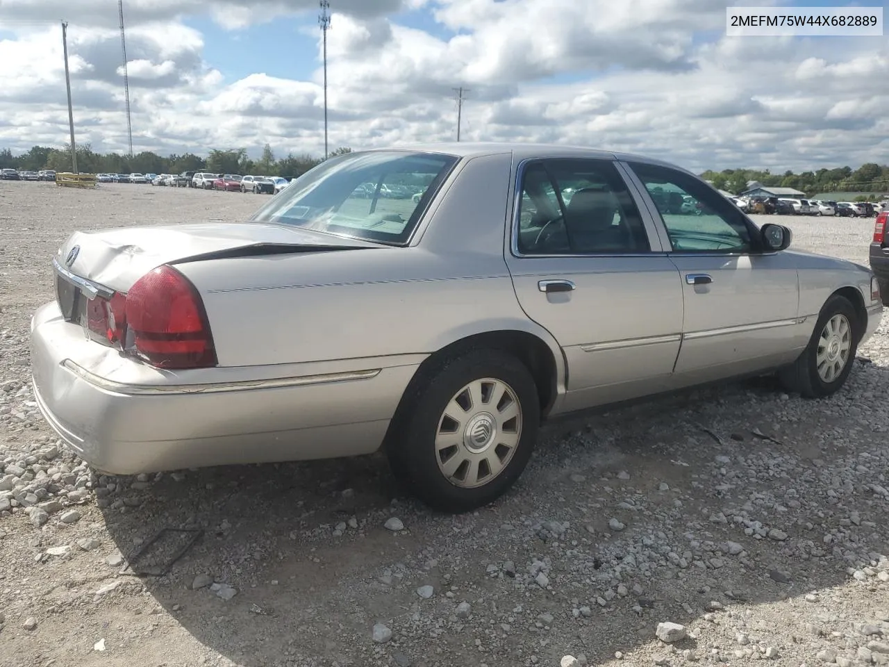 2004 Mercury Grand Marquis Ls VIN: 2MEFM75W44X682889 Lot: 71223114