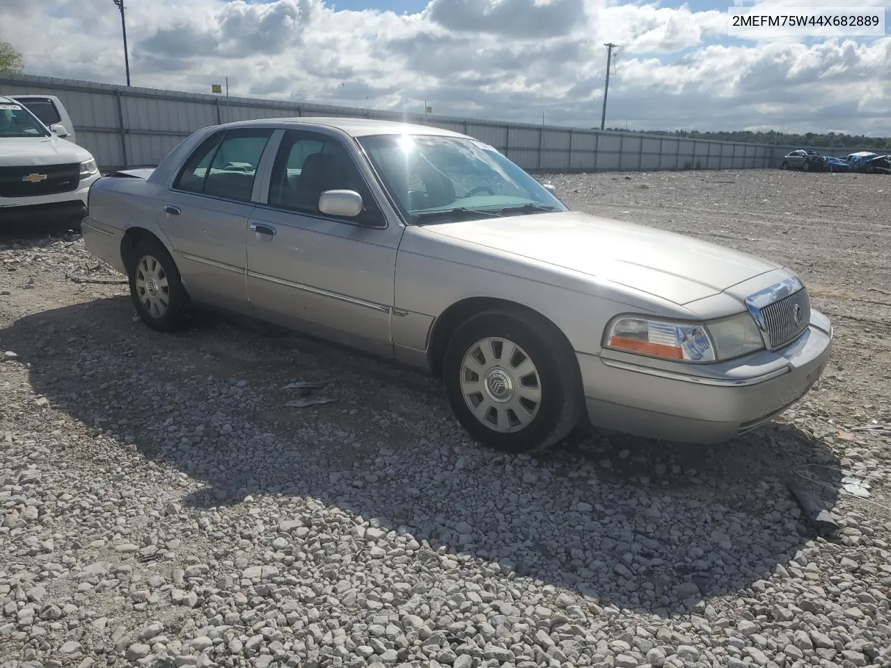 2004 Mercury Grand Marquis Ls VIN: 2MEFM75W44X682889 Lot: 71223114