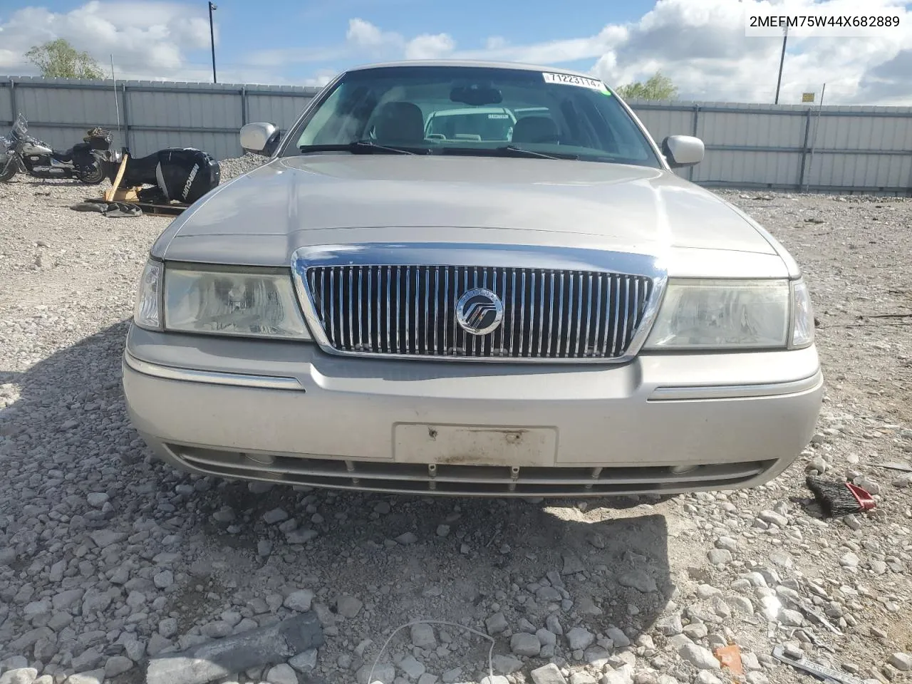 2004 Mercury Grand Marquis Ls VIN: 2MEFM75W44X682889 Lot: 71223114