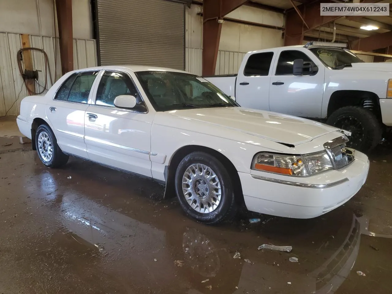 2004 Mercury Grand Marquis Gs VIN: 2MEFM74W04X612243 Lot: 73757014