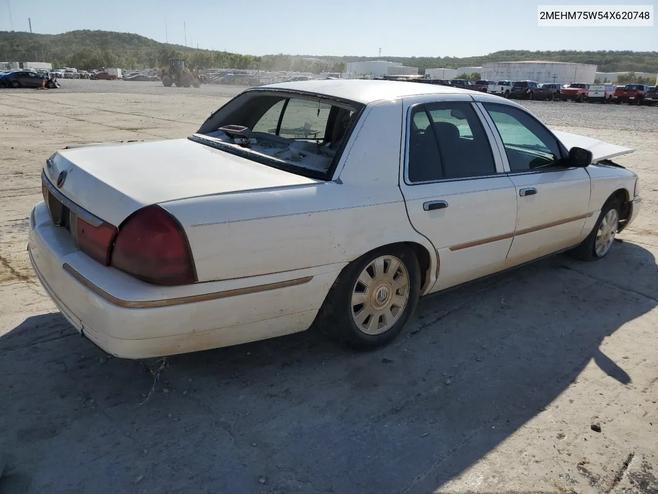 2004 Mercury Grand Marquis Ls VIN: 2MEHM75W54X620748 Lot: 73985674