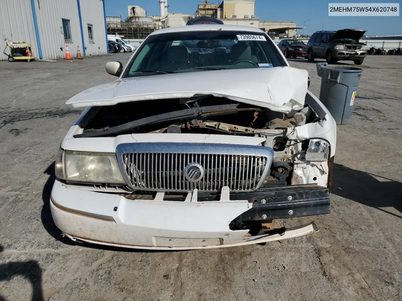 2004 Mercury Grand Marquis Ls VIN: 2MEHM75W54X620748 Lot: 73985674