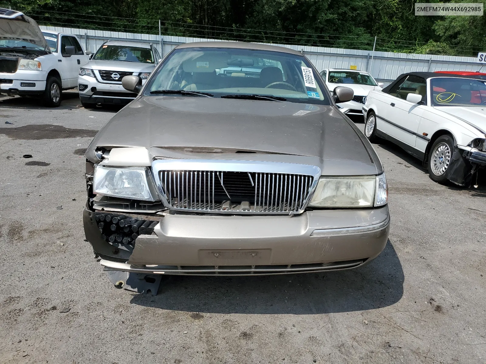 2MEFM74W44X692985 2004 Mercury Grand Marquis Gs