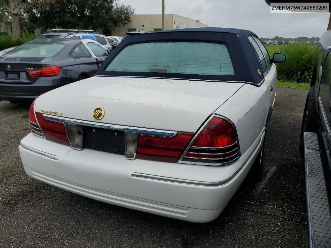 2004 Mercury Grand Marquis Ls VIN: 2MEHM75W04X669209 Lot: 74254404