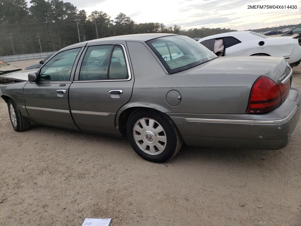 2004 Mercury Grand Marquis Ls VIN: 2MEFM75W04X614430 Lot: 74510904