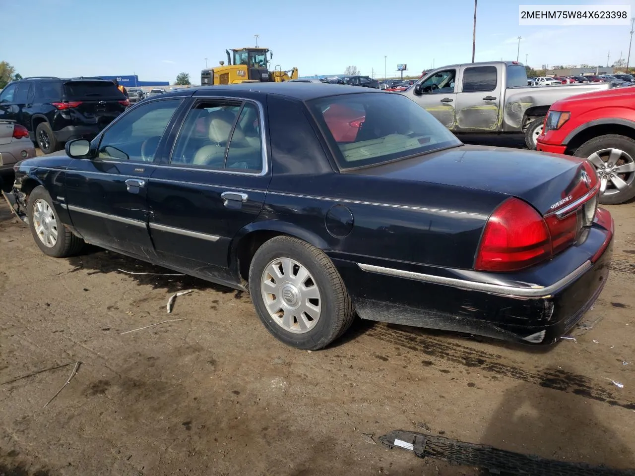 2004 Mercury Grand Marquis Ls VIN: 2MEHM75W84X623398 Lot: 75243024