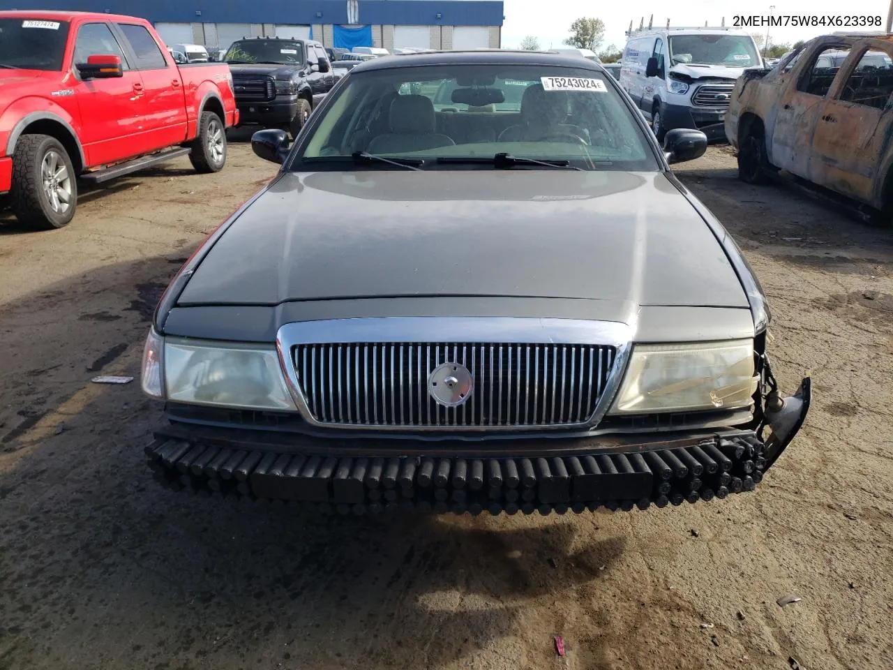 2004 Mercury Grand Marquis Ls VIN: 2MEHM75W84X623398 Lot: 75243024