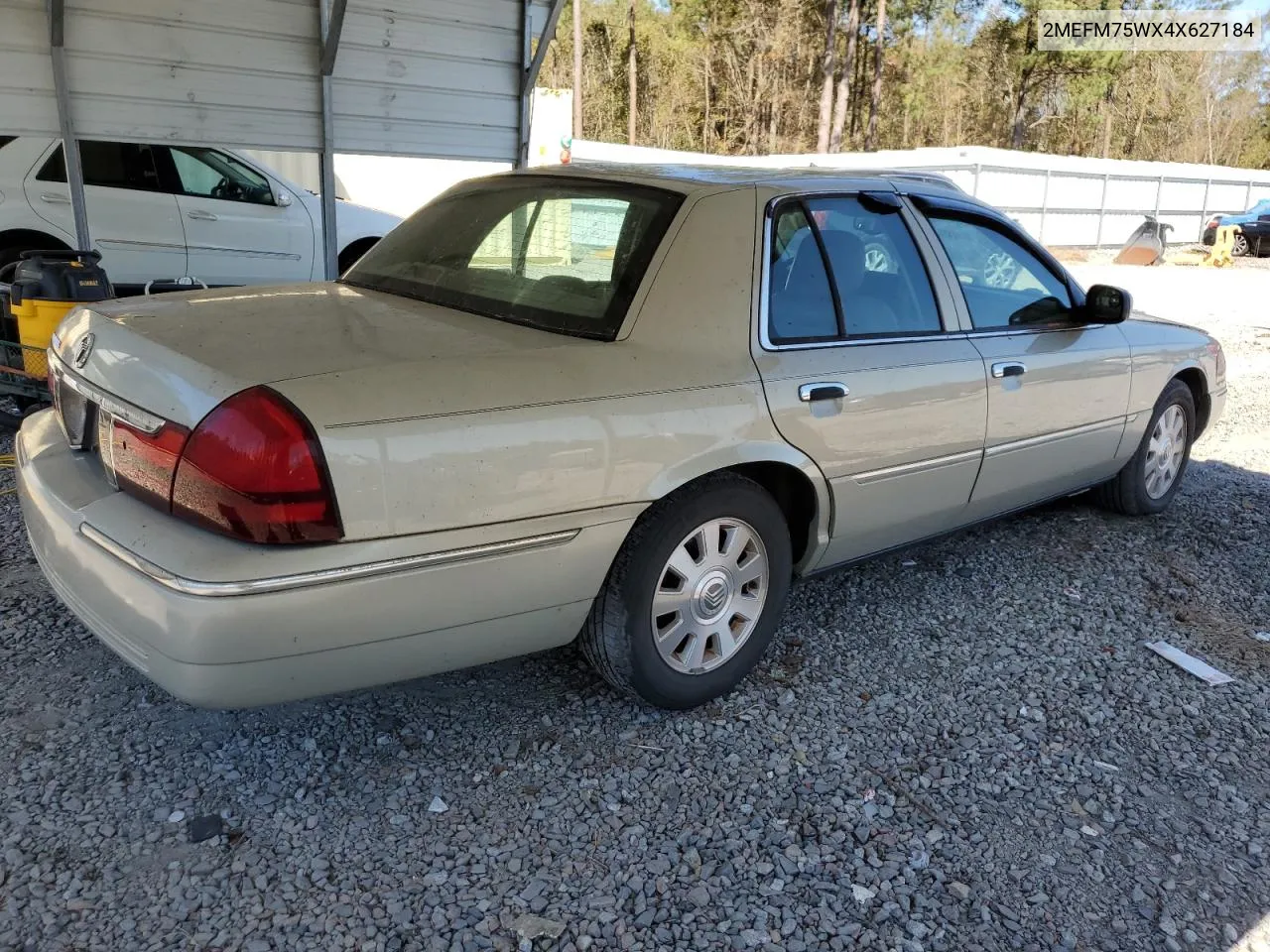 2004 Mercury Grand Marquis Ls VIN: 2MEFM75WX4X627184 Lot: 75305634