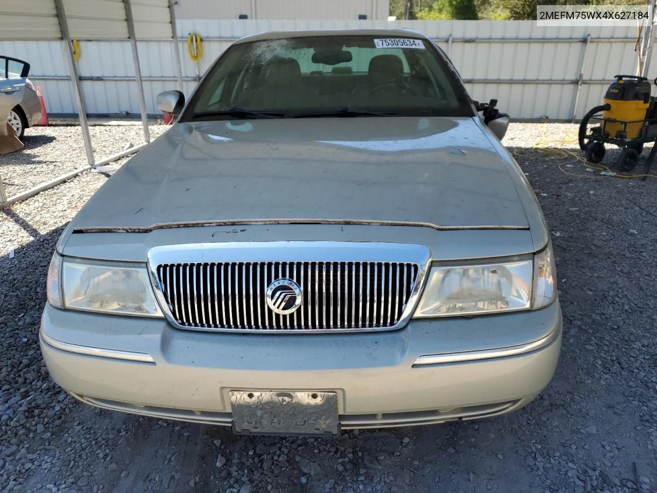 2004 Mercury Grand Marquis Ls VIN: 2MEFM75WX4X627184 Lot: 75305634