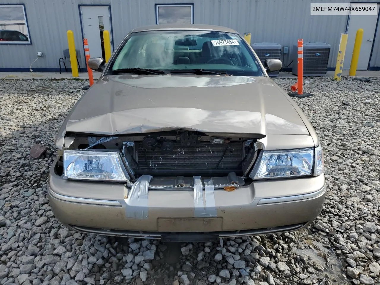 2004 Mercury Grand Marquis Gs VIN: 2MEFM74W44X659047 Lot: 75977484