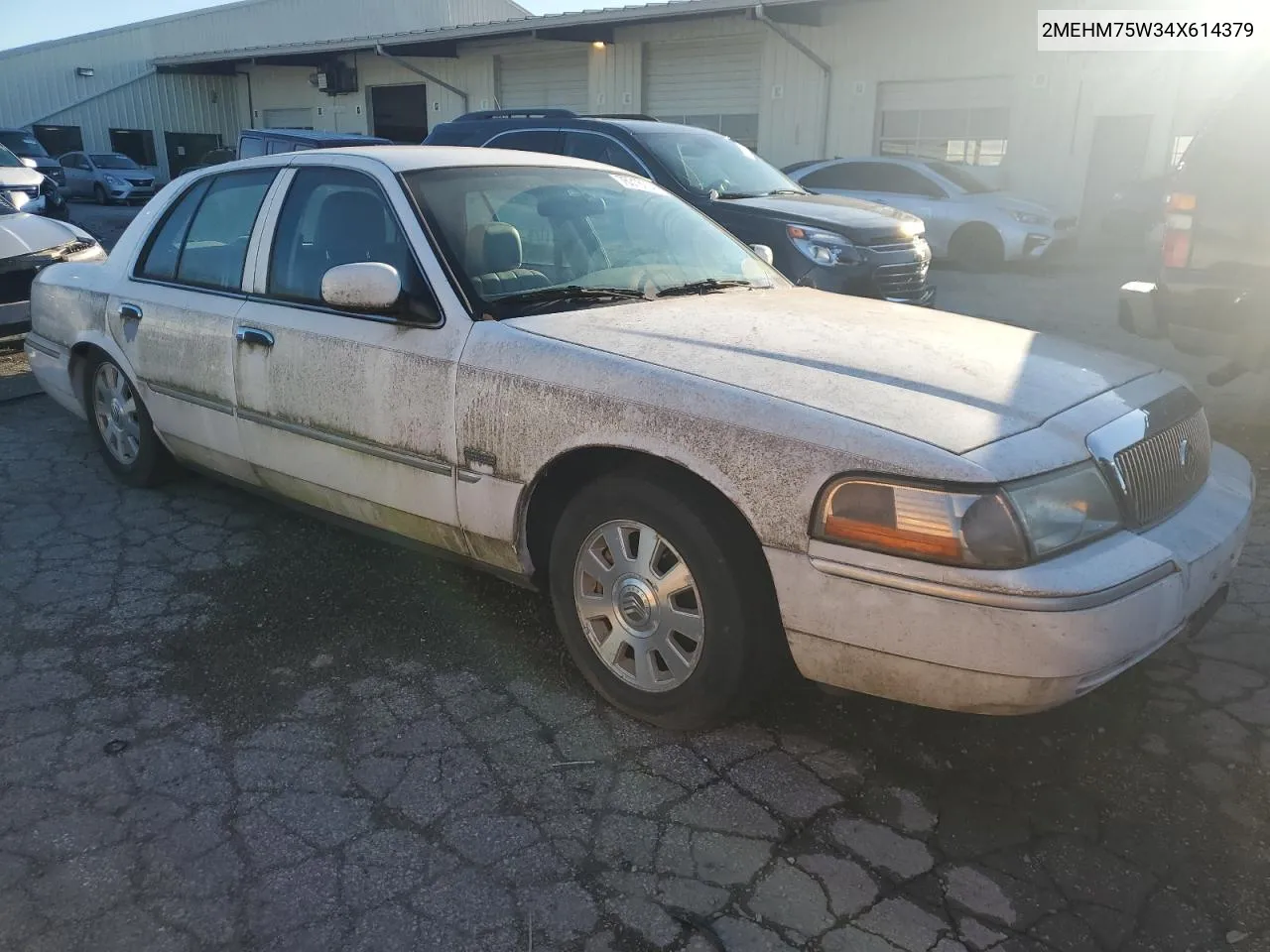 2004 Mercury Grand Marquis Ls VIN: 2MEHM75W34X614379 Lot: 76318754