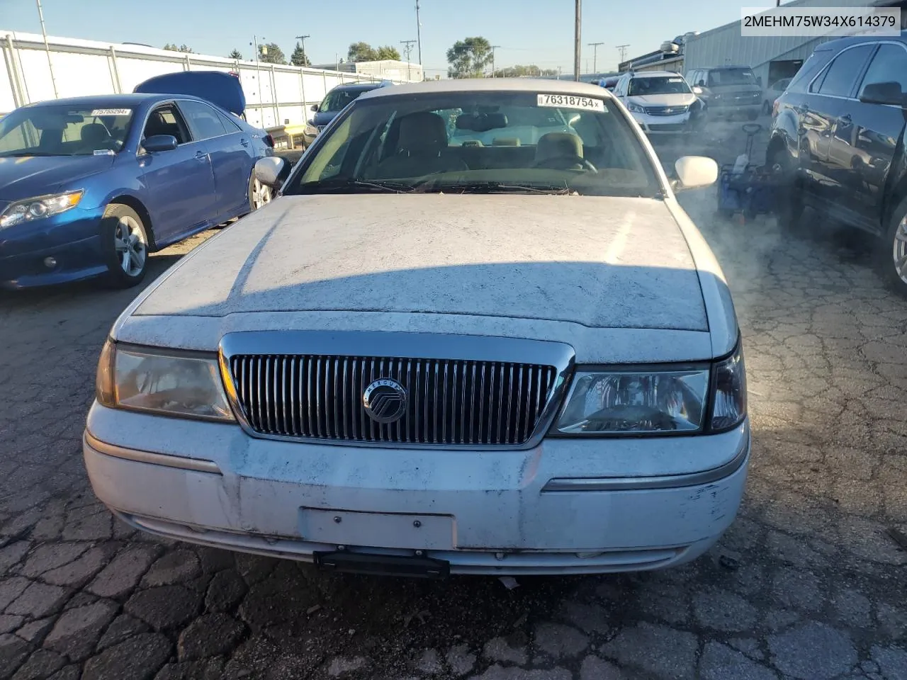 2004 Mercury Grand Marquis Ls VIN: 2MEHM75W34X614379 Lot: 76318754