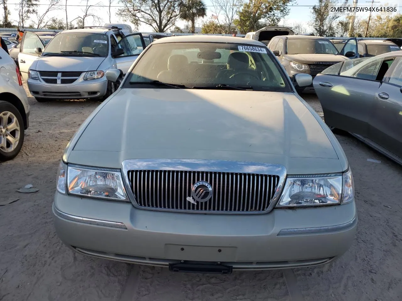 2004 Mercury Grand Marquis Ls VIN: 2MEFM75W94X641836 Lot: 76658634