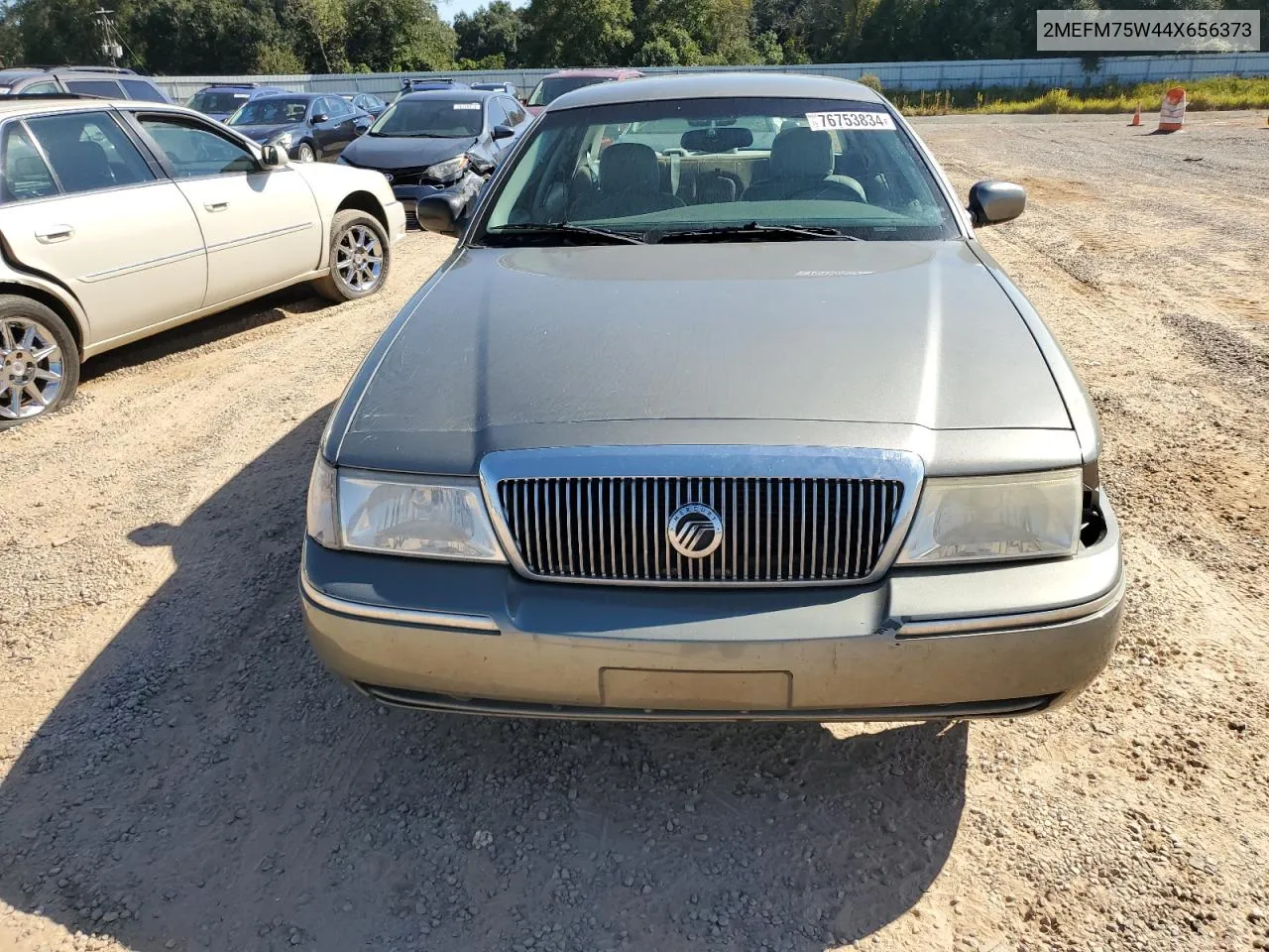 2004 Mercury Grand Marquis Ls VIN: 2MEFM75W44X656373 Lot: 76753834