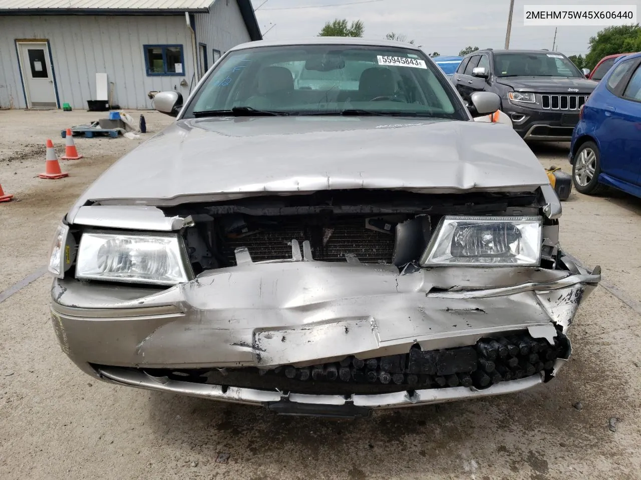 2005 Mercury Grand Marquis Ls VIN: 2MEHM75W45X606440 Lot: 55945843