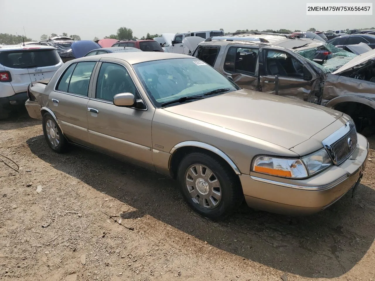 2005 Mercury Grand Marquis Ls VIN: 2MEHM75W75X656457 Lot: 62851504