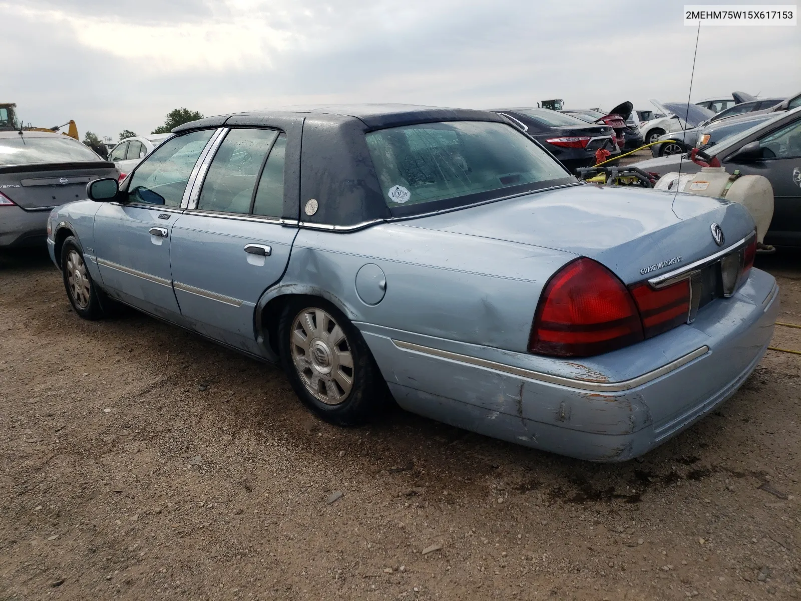 2005 Mercury Grand Marquis Ls VIN: 2MEHM75W15X617153 Lot: 66869834