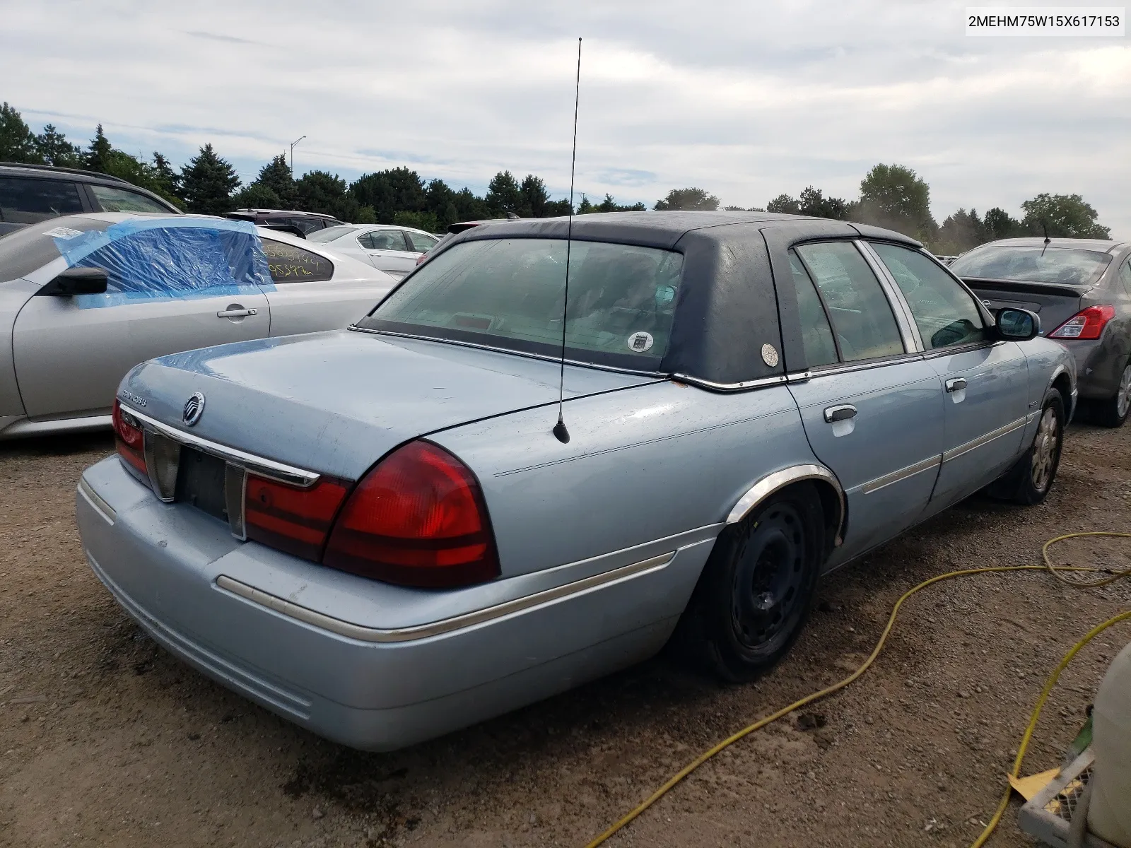 2005 Mercury Grand Marquis Ls VIN: 2MEHM75W15X617153 Lot: 66869834