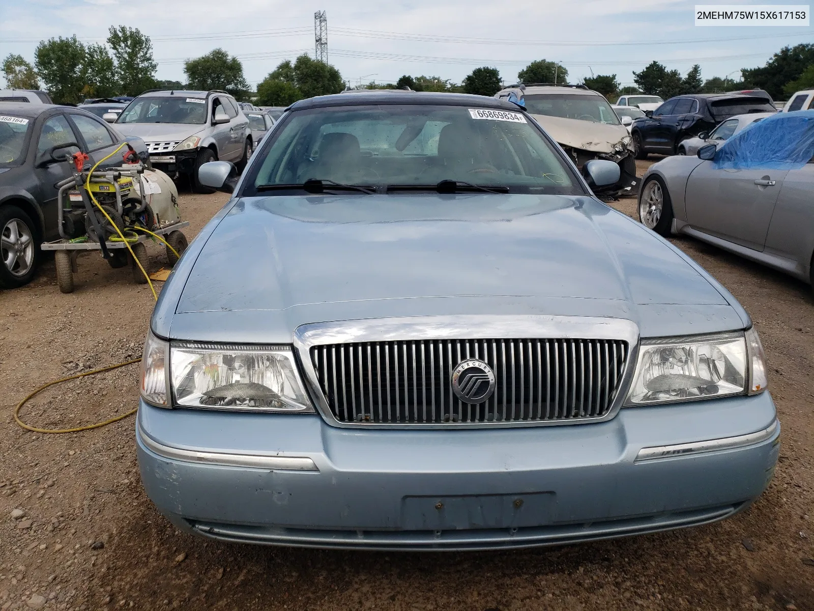 2005 Mercury Grand Marquis Ls VIN: 2MEHM75W15X617153 Lot: 66869834