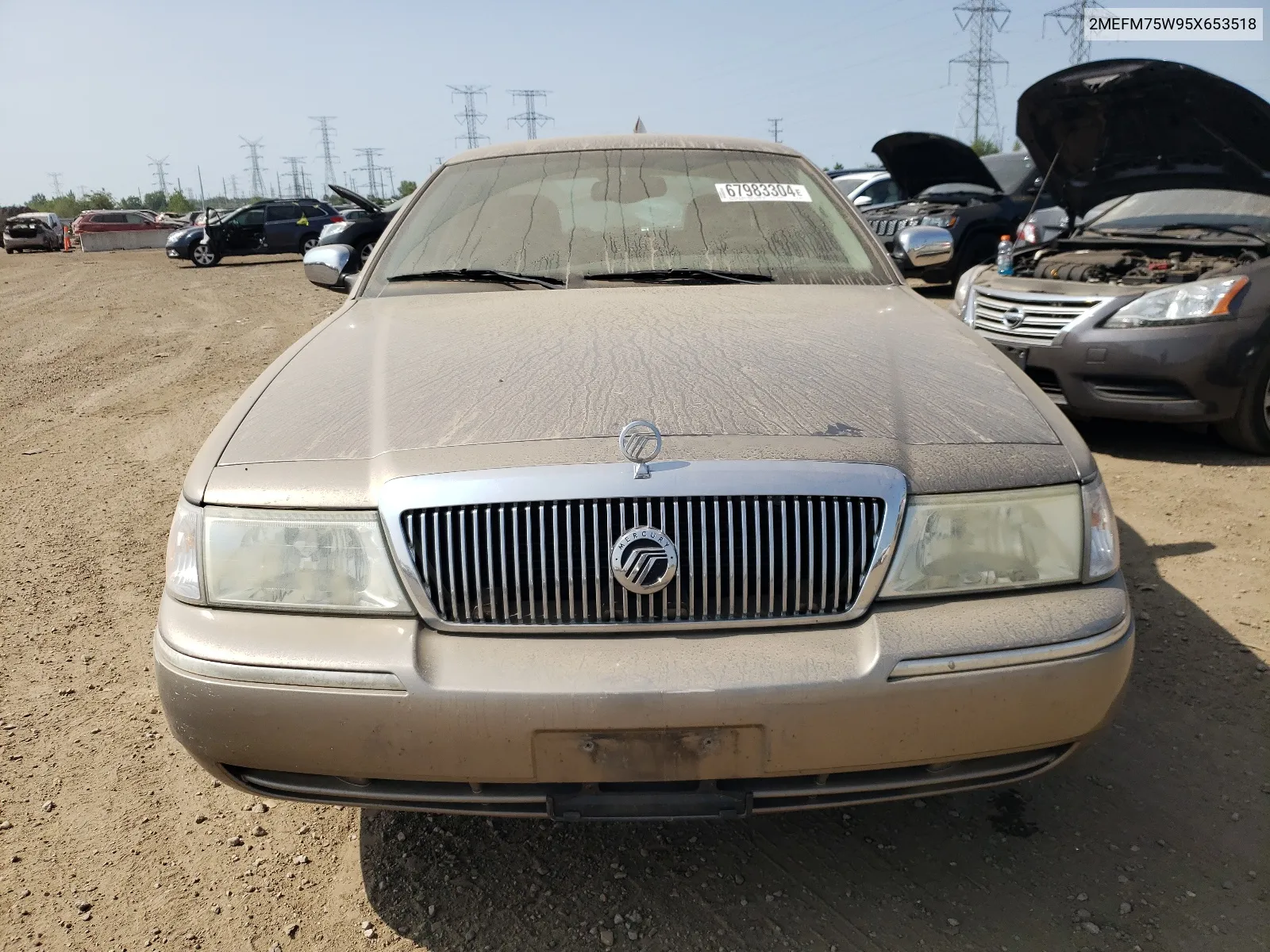 2MEFM75W95X653518 2005 Mercury Grand Marquis Ls