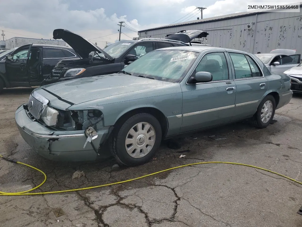 2005 Mercury Grand Marquis Ls VIN: 2MEHM75W15X656468 Lot: 69468804