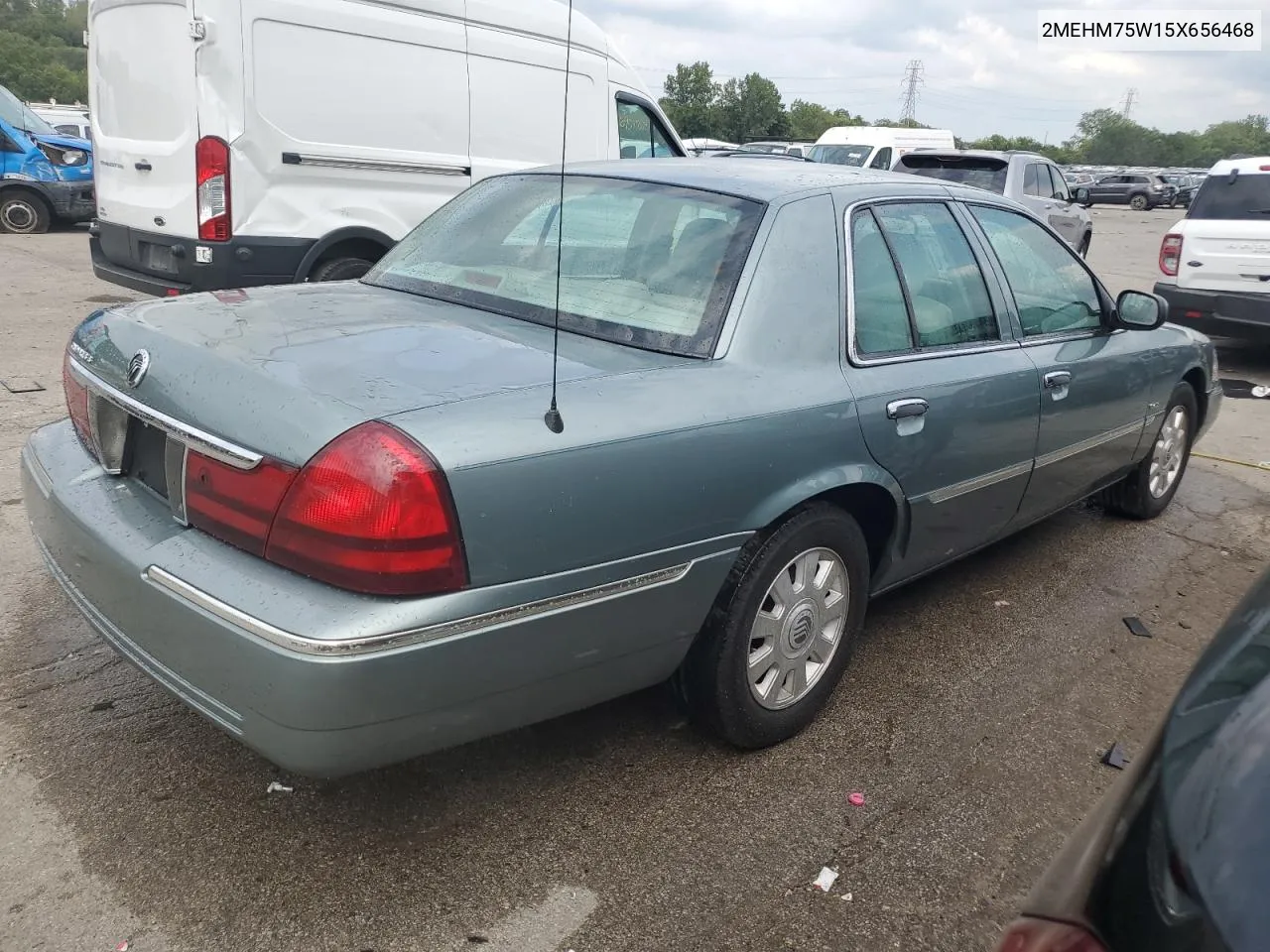 2005 Mercury Grand Marquis Ls VIN: 2MEHM75W15X656468 Lot: 69468804