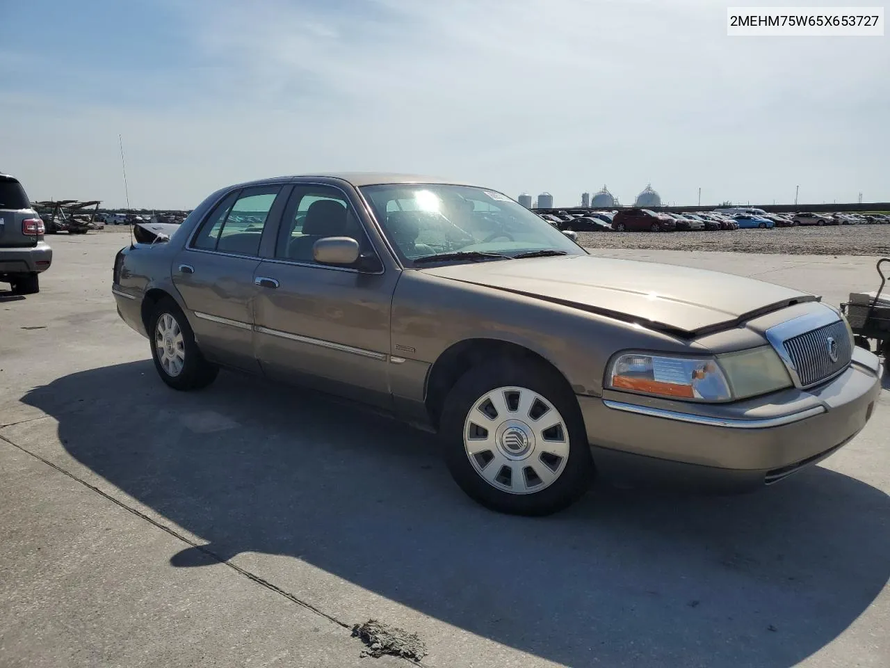 2005 Mercury Grand Marquis Ls VIN: 2MEHM75W65X653727 Lot: 69957114